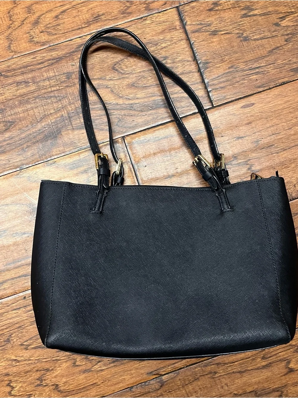 Tory Burch York buckle‎ leather tote